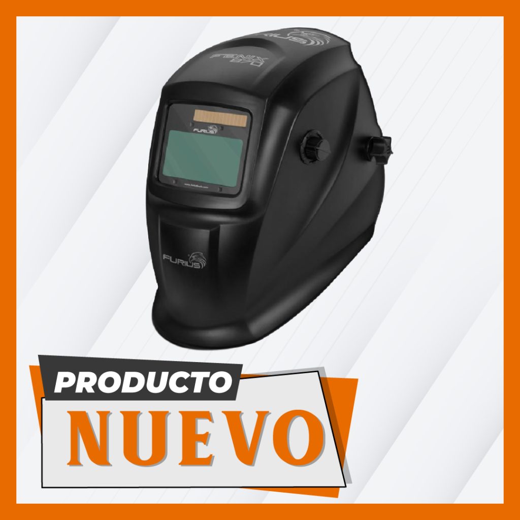 CARETA PARA SOLDAR NEGRA